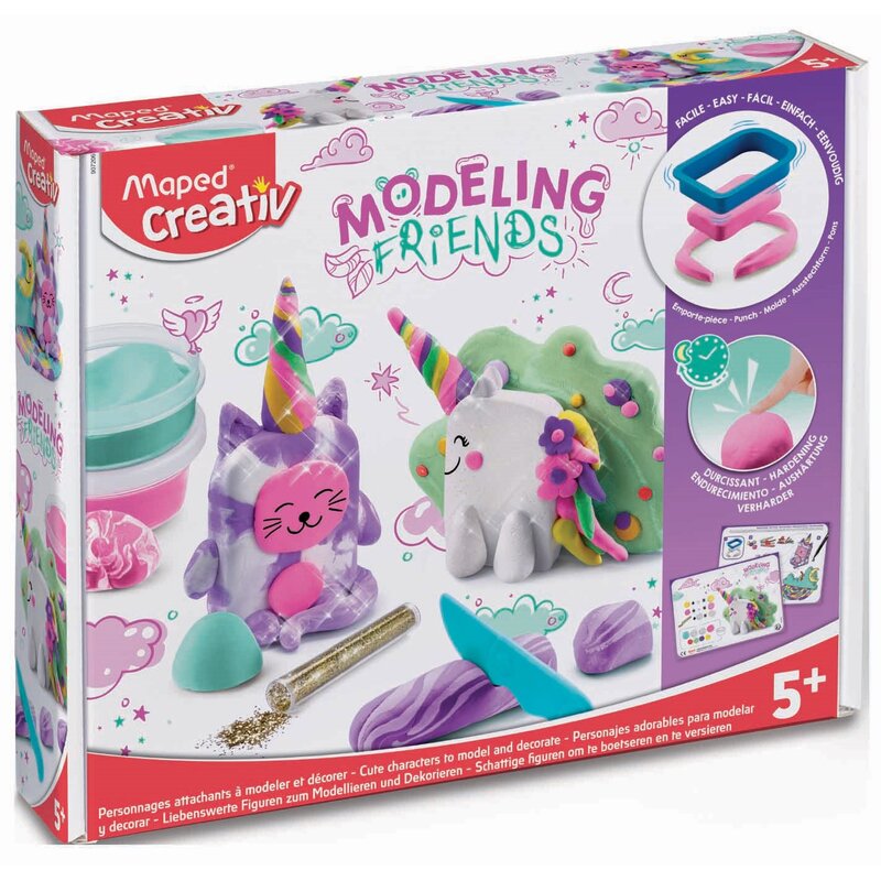 Masa plastyczna MAPED CREATIV Friends Magiczne zwierzaki 907206