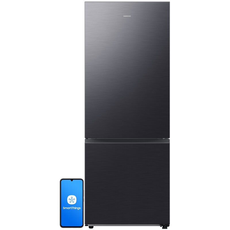 Samsung RB53DG706CB1 Funkcje AI Pełny No Frost 203cm Zdalne sterowanie Grafitowy