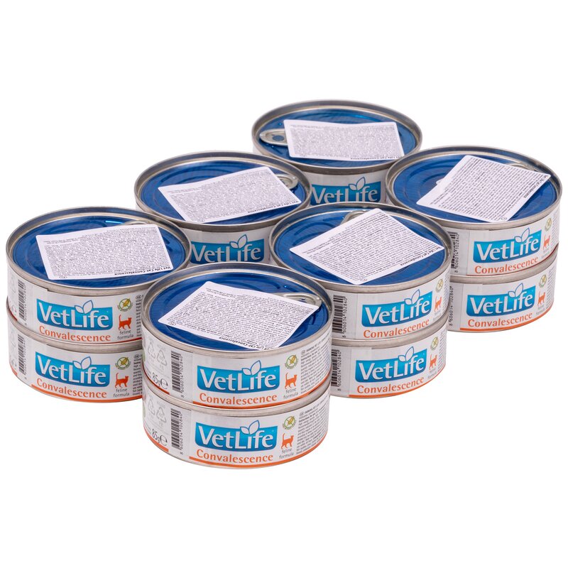 Karma dla kota FARMINA VetLife Convalescence 12 x 85 g
