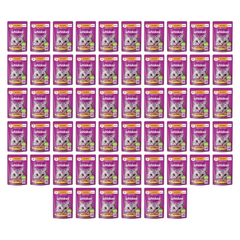Karma dla kota WHISKAS Kurczak w galaretce 56 x 85 g
