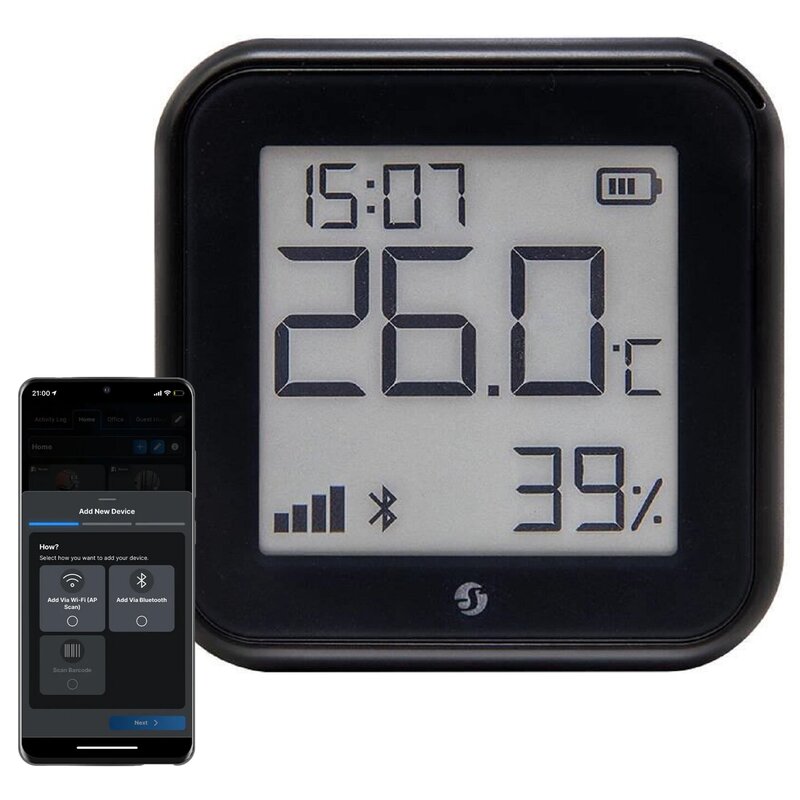 Czujnik temperatury SHELLY GEN3 Czarny