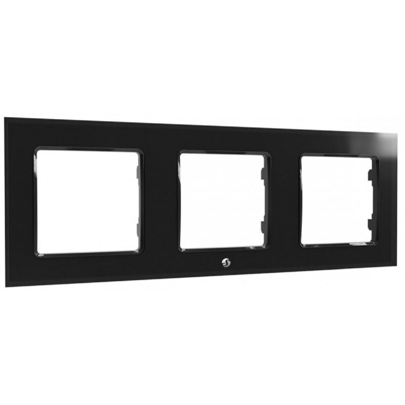 Ramka do włączników SHELLY WF 3 Czarny