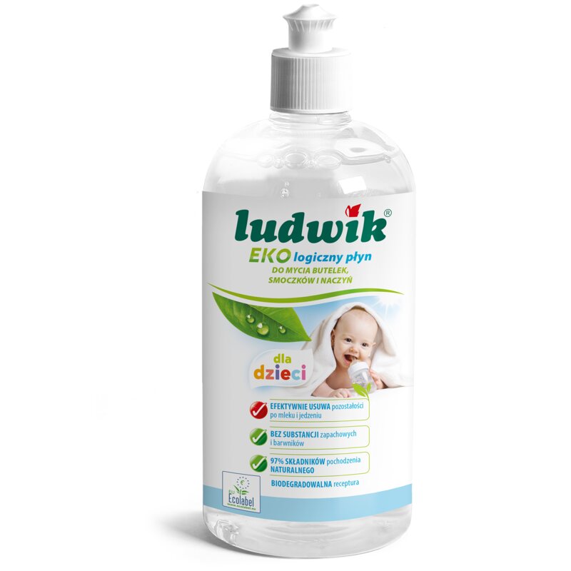 Płyn do mycia butelek i smoczków LUDWIK CG1010102ZEKL0121 475 ml