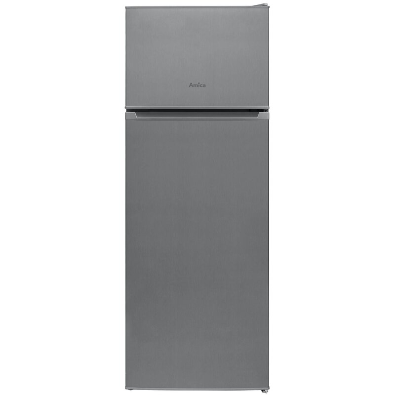 Amica FD2355.4X(E) 145cm Srebrna SlimSize Górny Zamrażalnik 211L