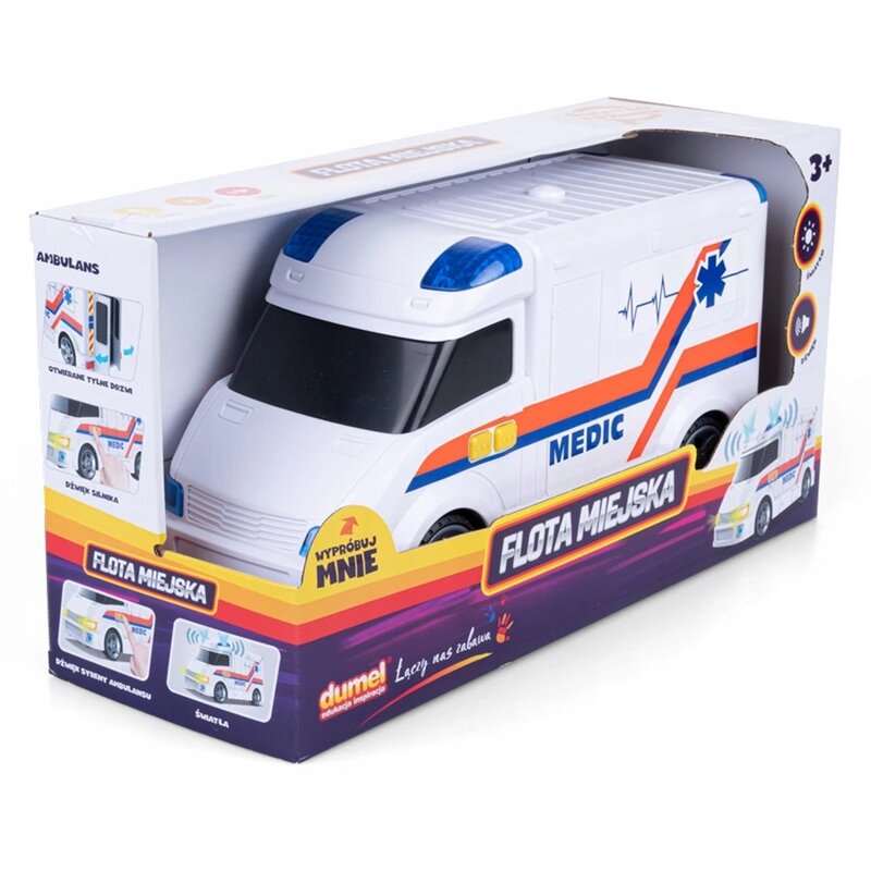 Samochód DUMEL Flota miejska Karetka HT66981