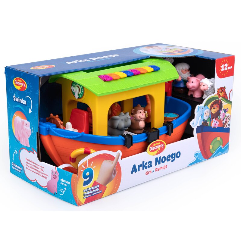 Zabawka interaktywna DUMEL Językowa dla najmłodszych Arka Noego DD31880