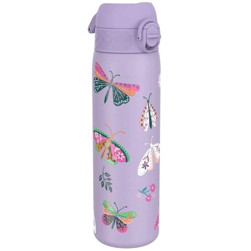 Butelka termiczna ION8 I8TS500PVBFLY Motyle Fioletowy 500 ml