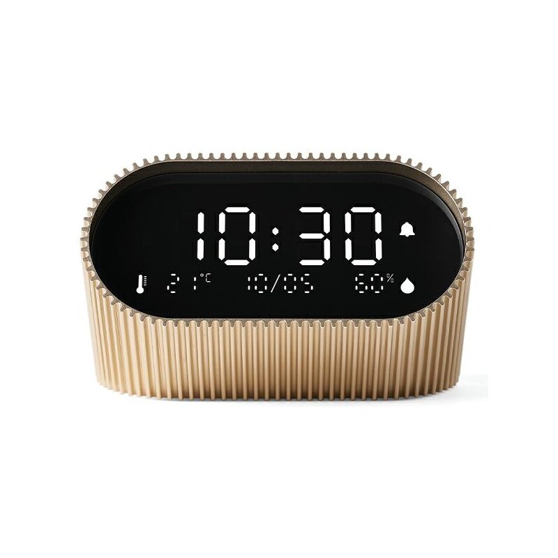 Budzik LEXON Ray Clock LR155VG3 Złoty