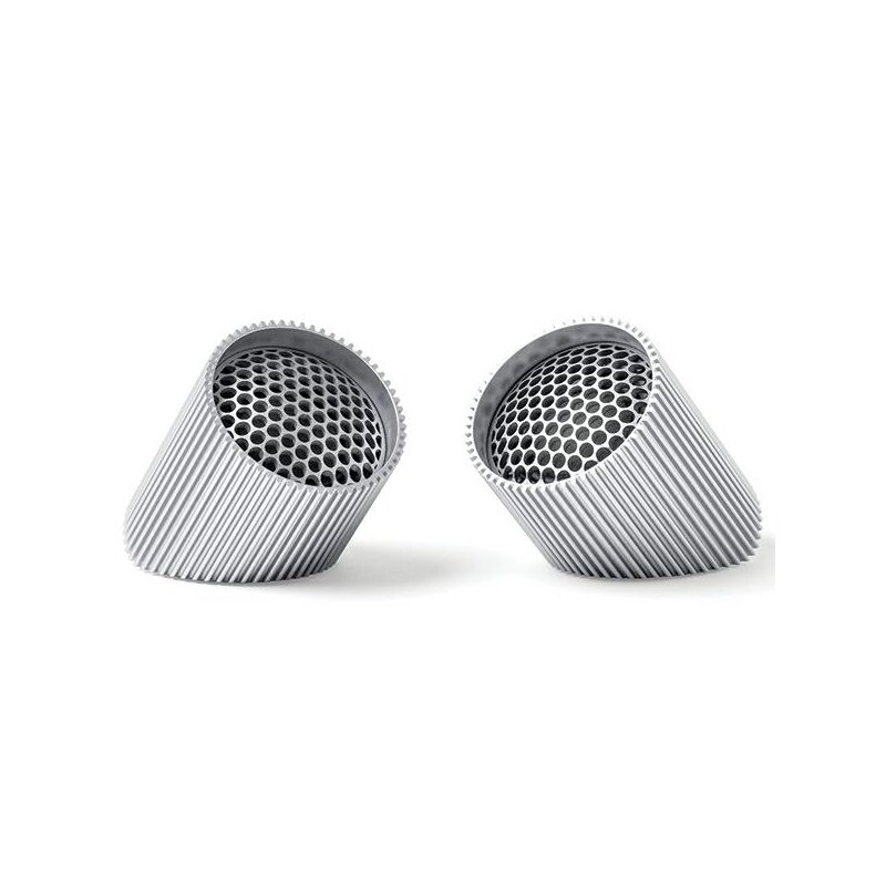 Magnetyczny głośnik mobilny LEXON Ray Speaker LA132RA3 Srebrny (2szt.)