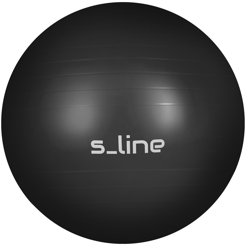 Piłka gimnastyczna S_LINE SA009B Czarny (65 cm)