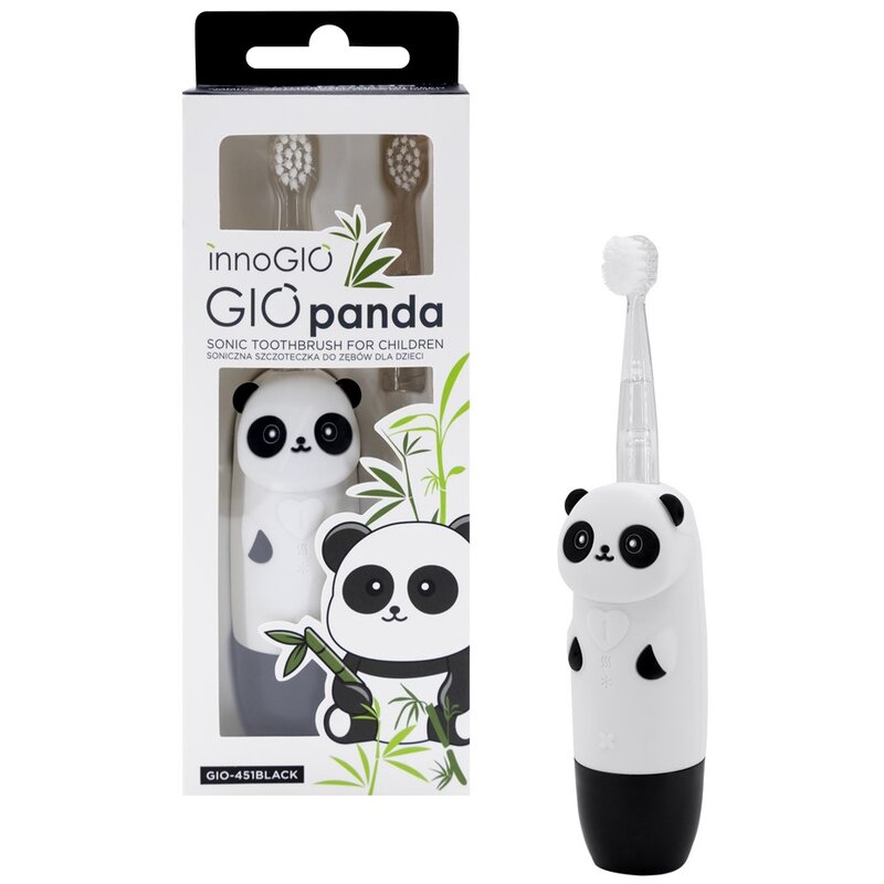 Szczoteczka soniczna INNOGIO GIOpanda GIO-451 Biało-czarny