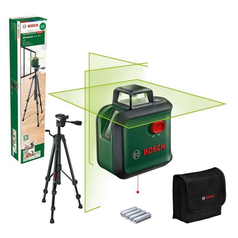Laser krzyżowy BOSCH Advanced Level 360 0603663BZ1 Set