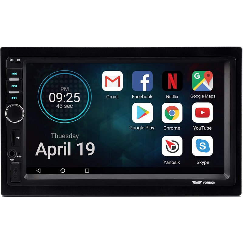 Vordon AC-8270 z USB/SD 7" 4x60W Bluetooth