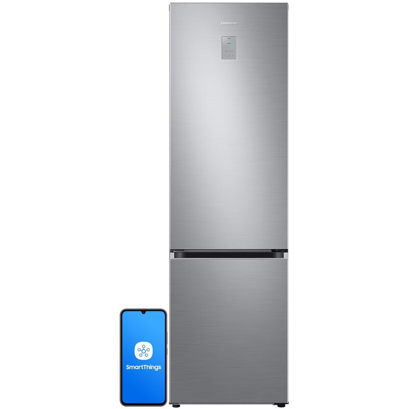 Samsung RB38C675CS9 EF No Frost 203cm Srebrna WiFi AI 390L