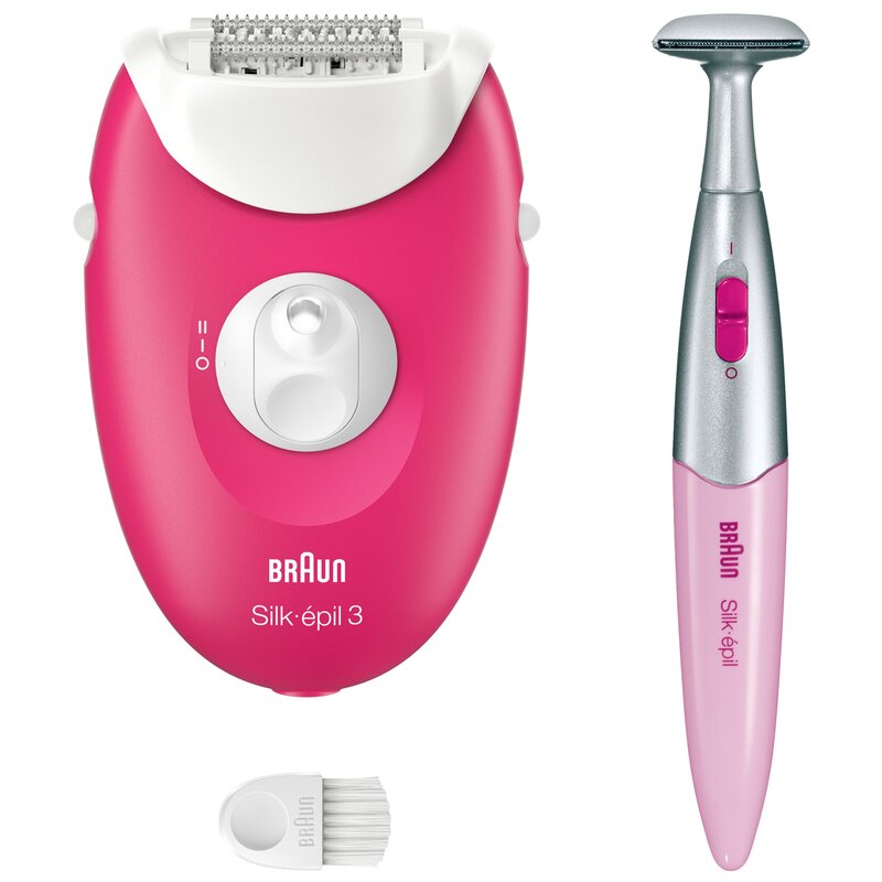 Depilator BRAUN Silk-epil 3 3-202 Bikini Nogi Różowy
