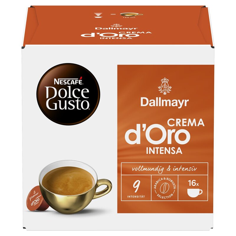 Nescafe Dolce Gusto Dallmayr Crema d'Oro Intensa 16szt.