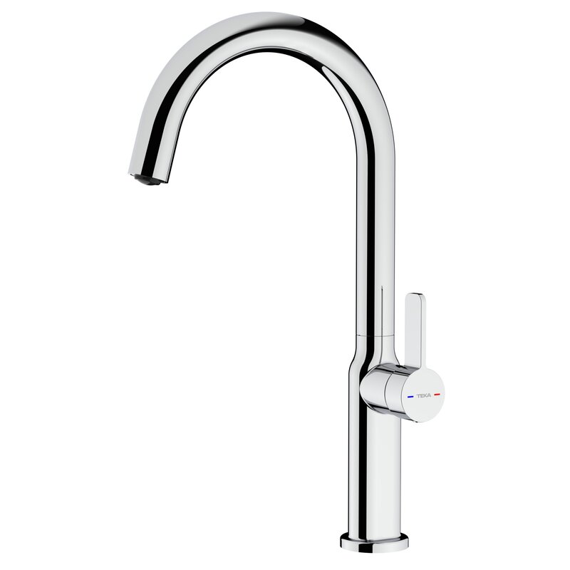 Teka Oval 915 Chrom Mosiądz