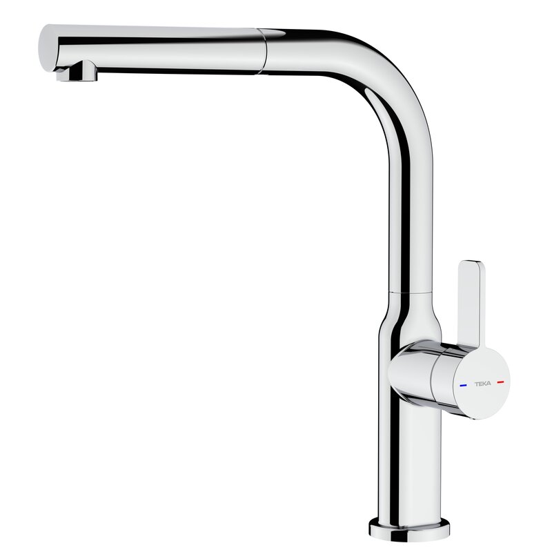 Teka Oval 938 Chrom Mosiądz