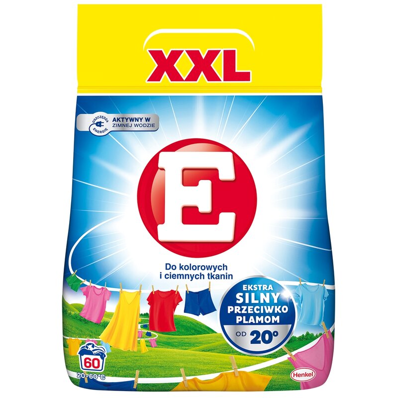 Proszek do prania E 3.3 kg do kolorowych i ciemnych tkanin