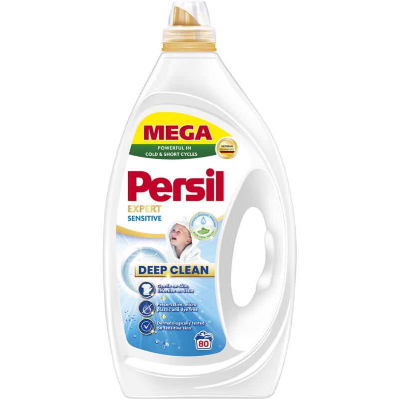 Żel do prania PERSIL Deep Clean Expert Sensitive 3600 ml do białych tkanin