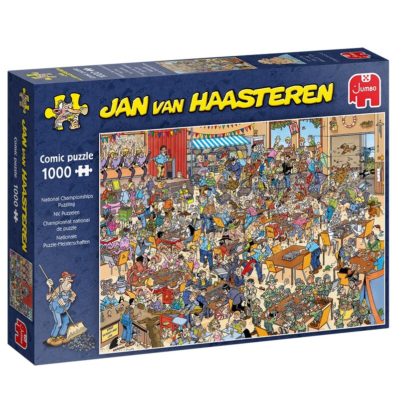 Puzzle JUMBO Jan Van Haasteren Mistrzostwa w Układaniu Puzzli 19090 (1000 elementów)