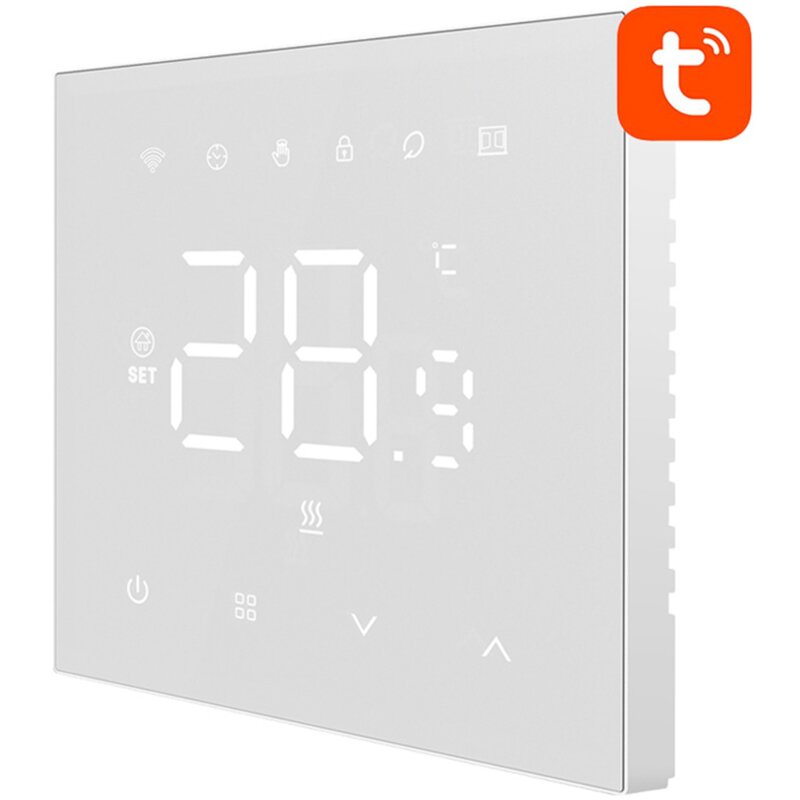 Inteligentny Termostat AVATTO WT410-16A-W Ogrzewanie elektryczne 16A Wi-Fi
