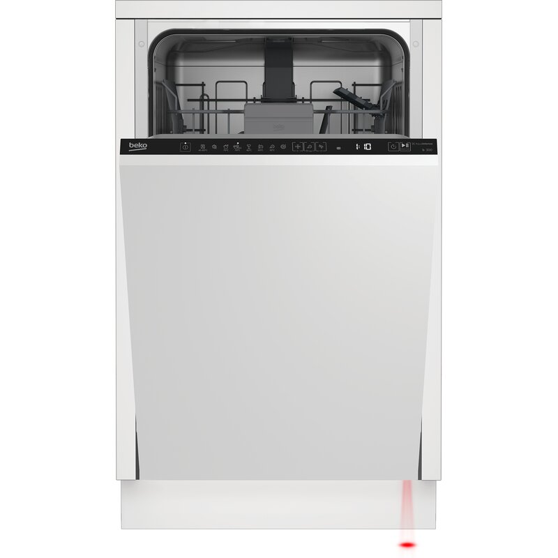Zmywarka BEKO b300 DIS48020 LedSpot AquaIntense SteamGloss Zawiasy ślizgowe 45cm