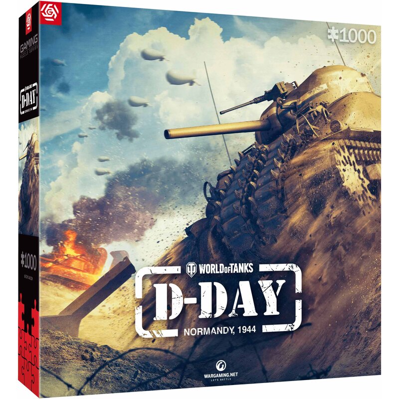 Puzzle CENEGA Good Loot Gaming World of Tanks D-Day (1000 elementów)