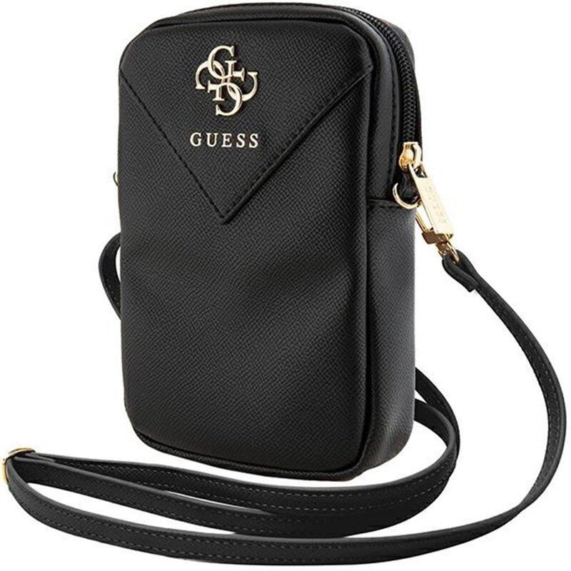 Torebka GUESS Zip Triangle 4G Czarny