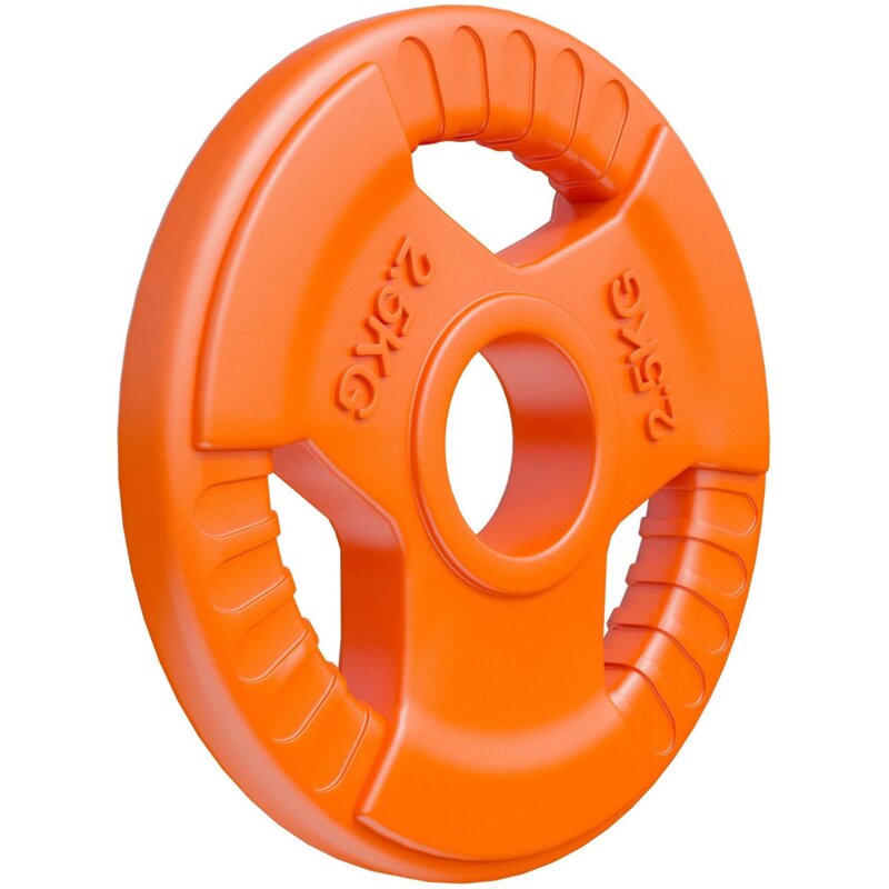 Obciążenie GORILLA SPORTS Grip 50/51 (2.5 kg) Pomarańczowy