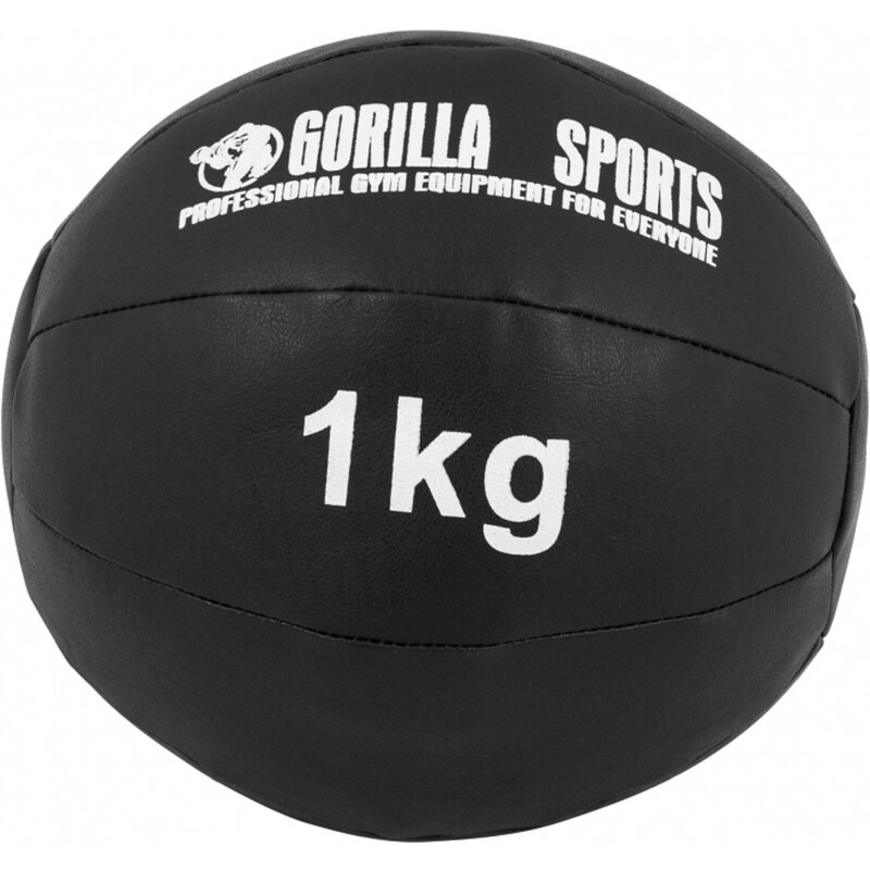 Piłka lekarska GORILLA SPORTS Crossfit (1 kg)