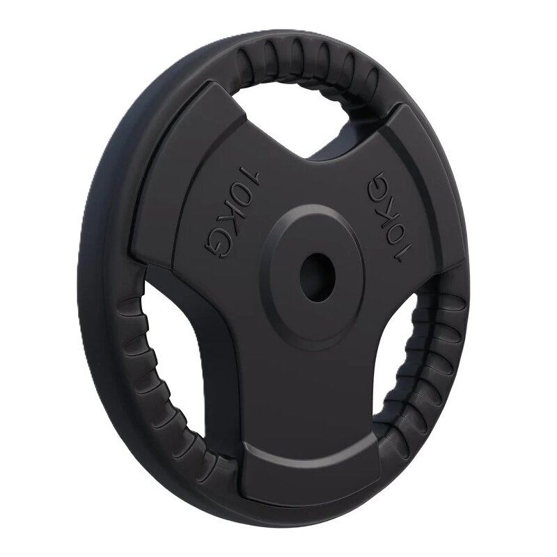 Obciążenie GORILLA SPORTS Grip 30/31 (10 kg) Czarny