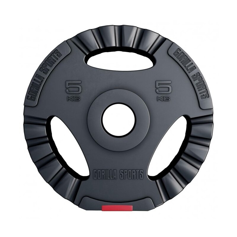 Obciążenie GORILLA SPORTS Olympia Grip (5 kg)