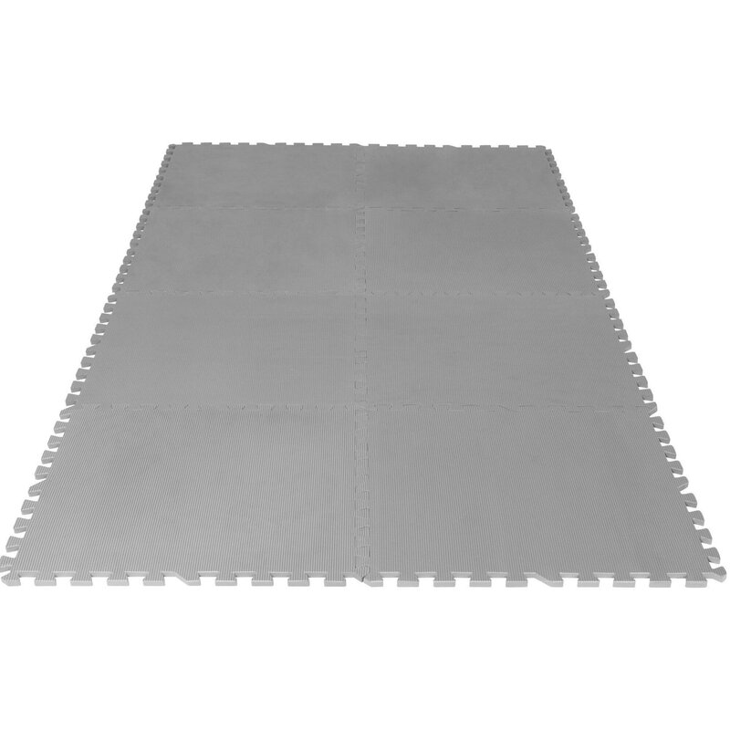 Mata pod sprzęt fitness GORILLA SPORTS 10000615 (120 x 180 cm) Szary