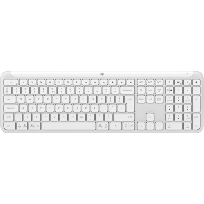 Klawiatura LOGITECH Signature Slim K950 Biały