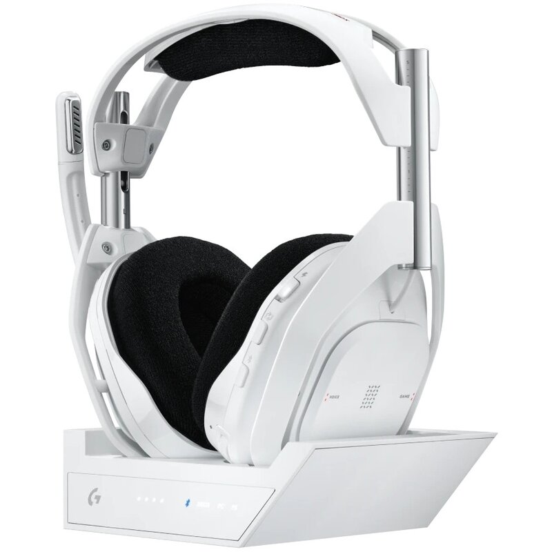 Słuchawki LOGITECH Astro A50 X Bezprzewodowe, Nauszne, Dźwięk przestrzenny Biały