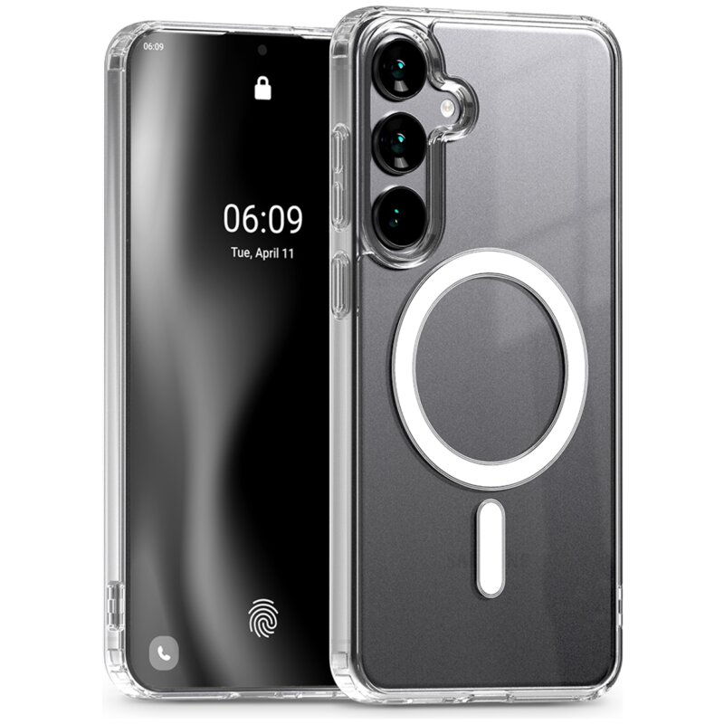 Etui MERCURY MagSafe Jelhard do Samsung Galaxy S24 Plus Przezroczysty