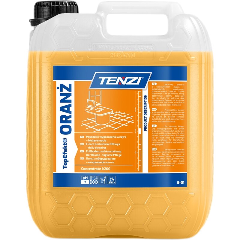 Płyn do czyszczenia TENZI Oranż 5000 ml