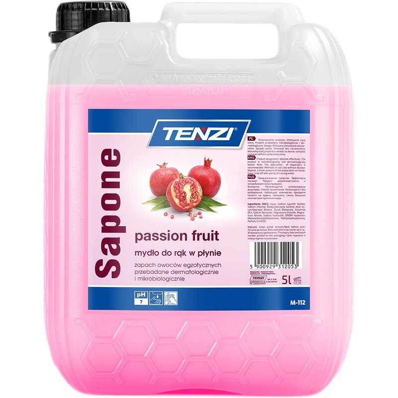 Mydło w płynie TENZI Sapone Passion Fruit 5000 ml