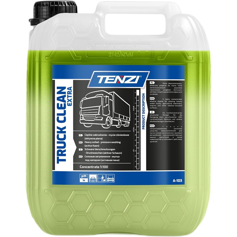Aktywna piana do mycia samochodów TENZI Truck Clean Extra 10000 ml