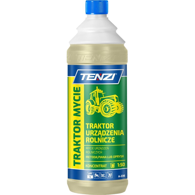 Aktywna piana do mycia urządzeń rolniczych TENZI Traktor Mycie 1000 ml
