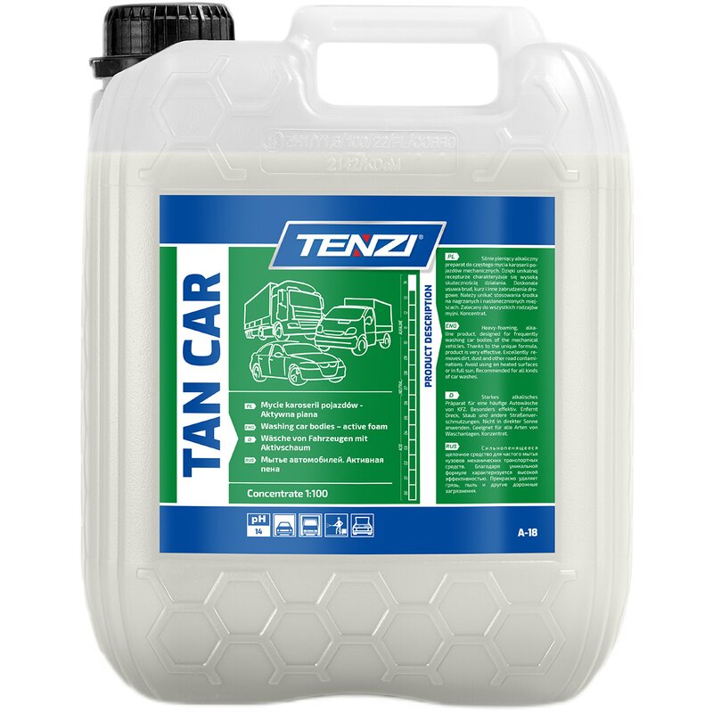 Aktywna piana do mycia samochodów TENZI Tan Car 5000 ml