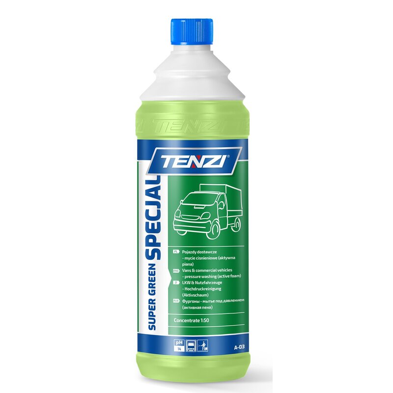 Płyn do mycia silników i karoserii TENZI Super Green Specjal 1000 ml