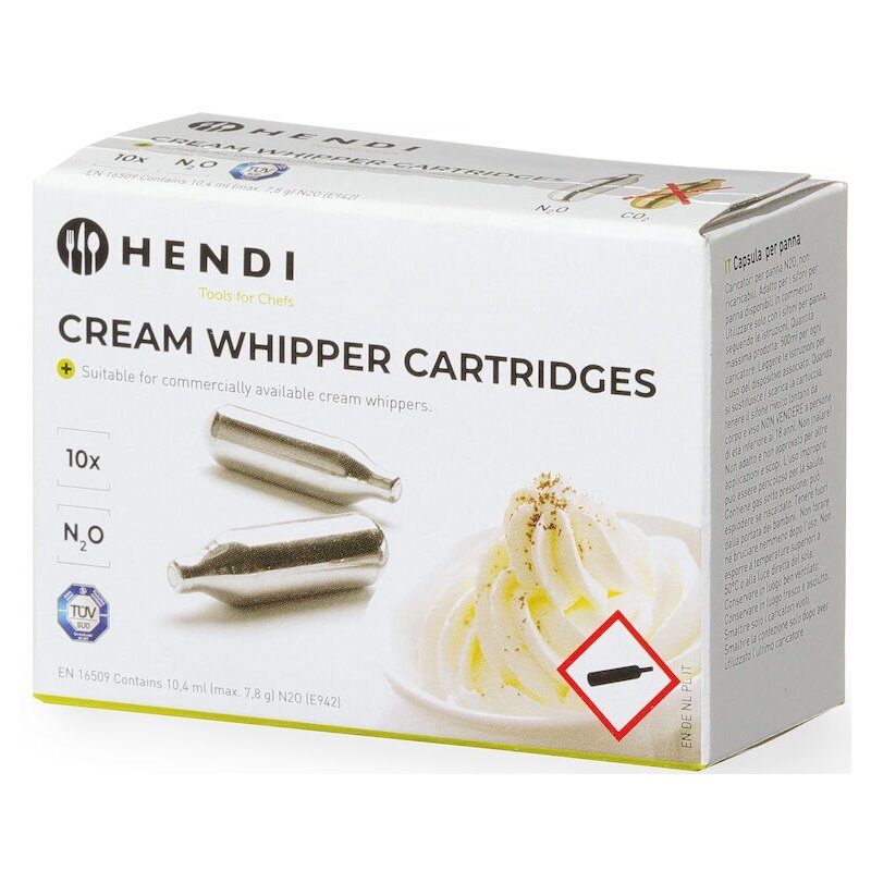 Nabój HENDI 10 cm3 8g podtlenek azotu (10 sztuk)