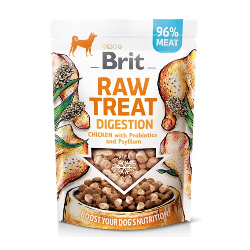 Przysmak dla psa BRIT RAW Digestion Chicken 40 g