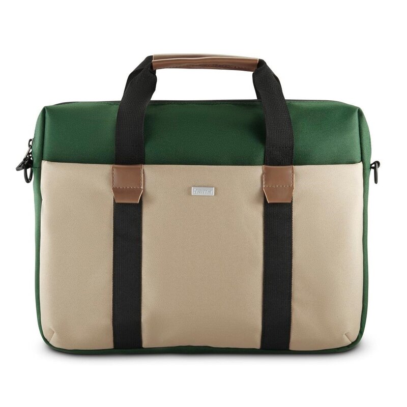 Torba na laptopa HAMA Silvan 15.6-16.2 cali Zielono-beżowy
