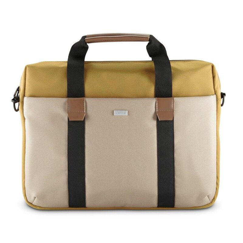 Torba na laptopa HAMA Silvan 13.3-14.1 cali Musztardowo-beżowy