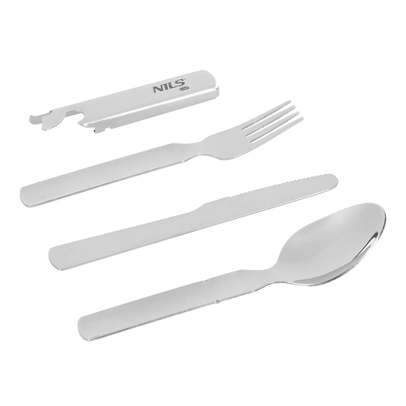 Zestaw sztućców turystycznych NILS CAMP NC1712
