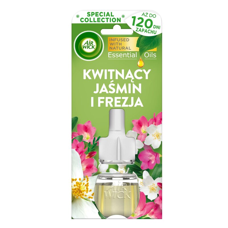 Wkład do odświeżacza powietrza AIR WICK Kwitnący Jaśmin i Frezja 19 ml