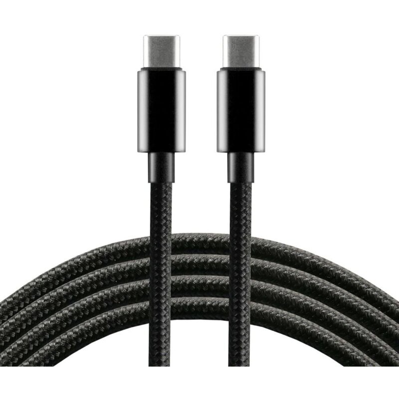 Kabel USB-C - USB-C EVERACTIVE CBB-2PD3 60W 2 m Czarny